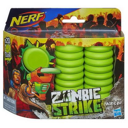 Nerf Zombie Discs 20 - PK A8955